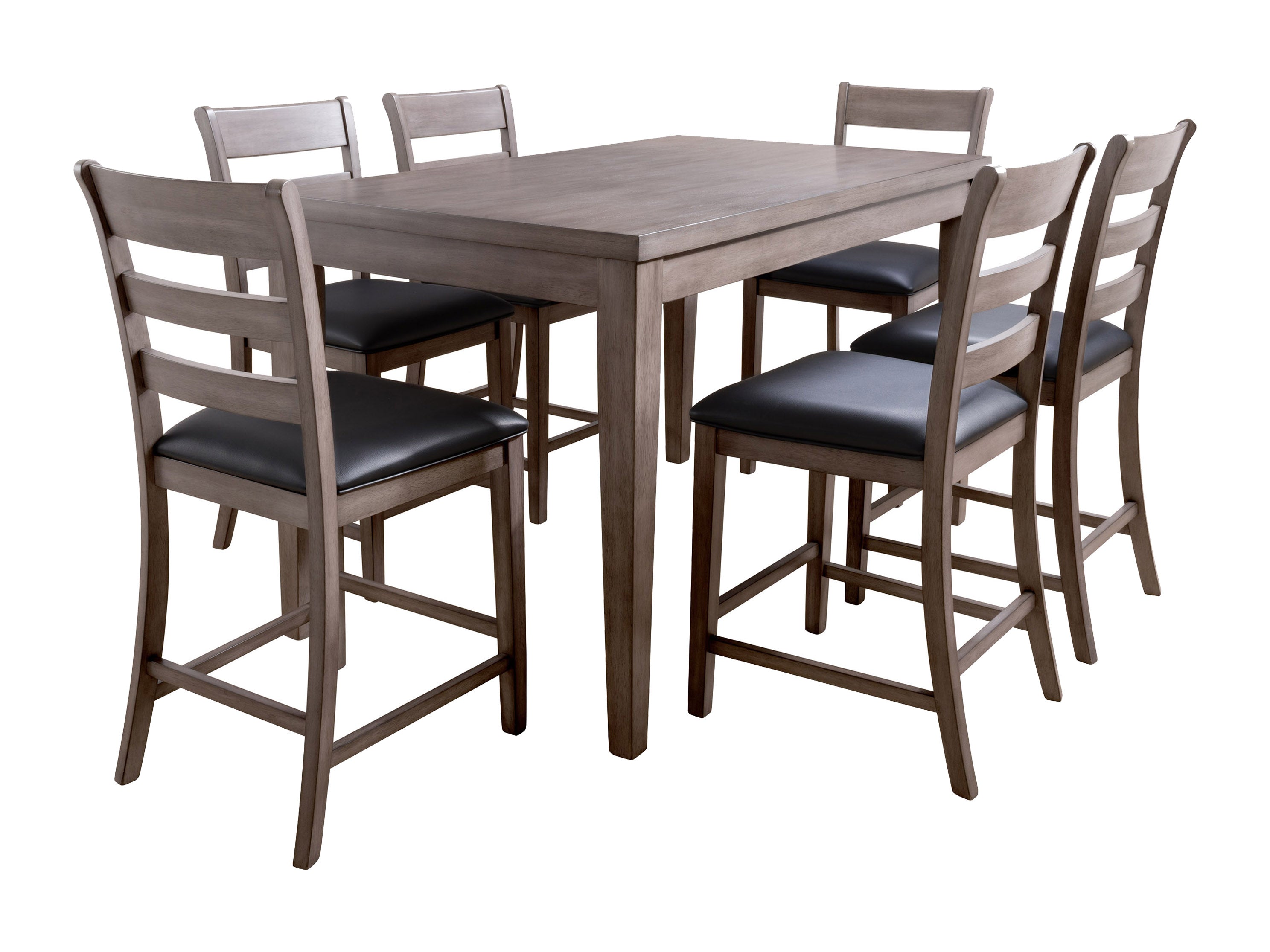 Stylish New York Dining Set - 5-Piece Modern Kitchen Table & Chairs for Small Spaces - Perfect for Apartments, Breakfast Nooks & Cozy Dining Areas
