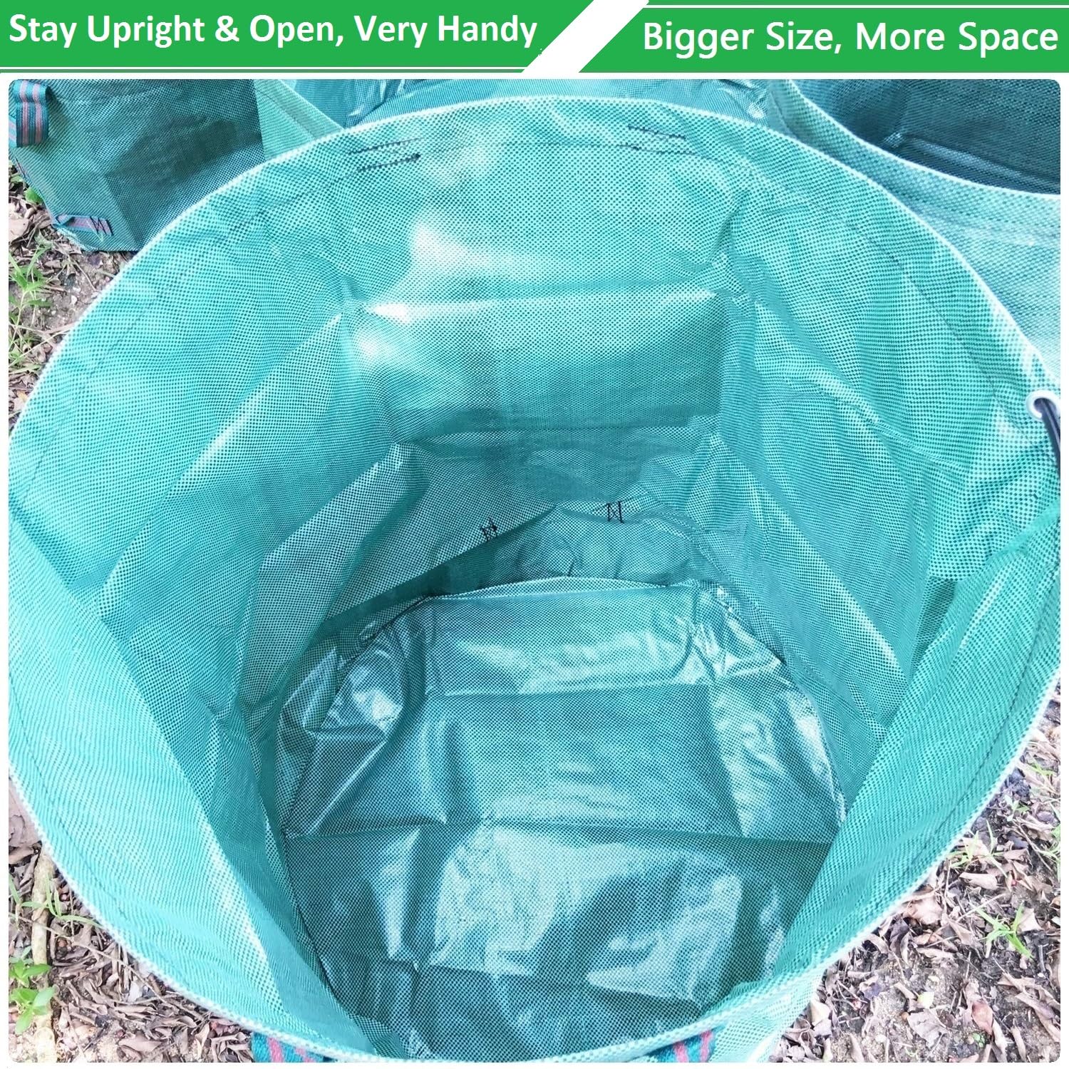 **3-Pack 106-Gallon Heavy-Duty Lawn & Garden Bags (31