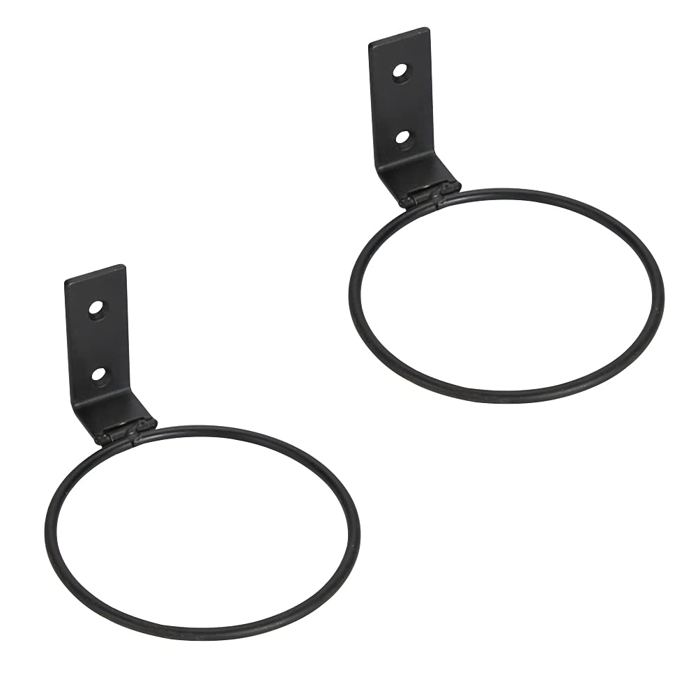 LD-YUNJIA 2 Pack Wall Mounted Plant Pot Stand Holder - Indoor Outdoor Flower Pot Support for Home, Office, Garden Decor - Perfect for Balcony, Patio, and Shelf Display
