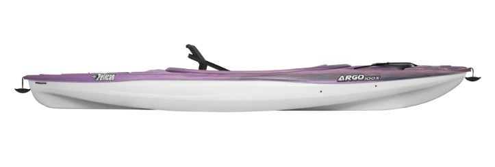 Argo 100X Exo Recreational Kayak - Lightweight & Durable for Lakes & Rivers - Perfect for Fishing, Camping & Outdoor Adventures