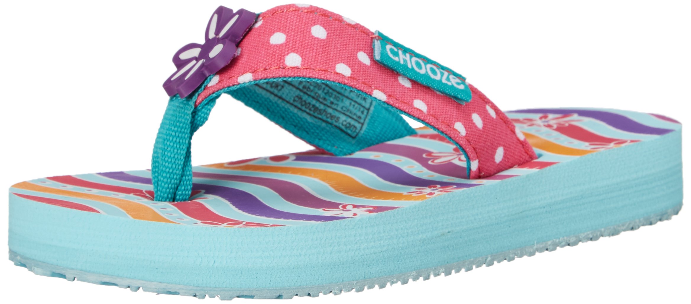 CHOOZE Kids' Comfortable Flip Flops - Soft & Supportive Sandals for Boys & Girls - Perfect for Beach, Pool & Summer Outdoor Activities