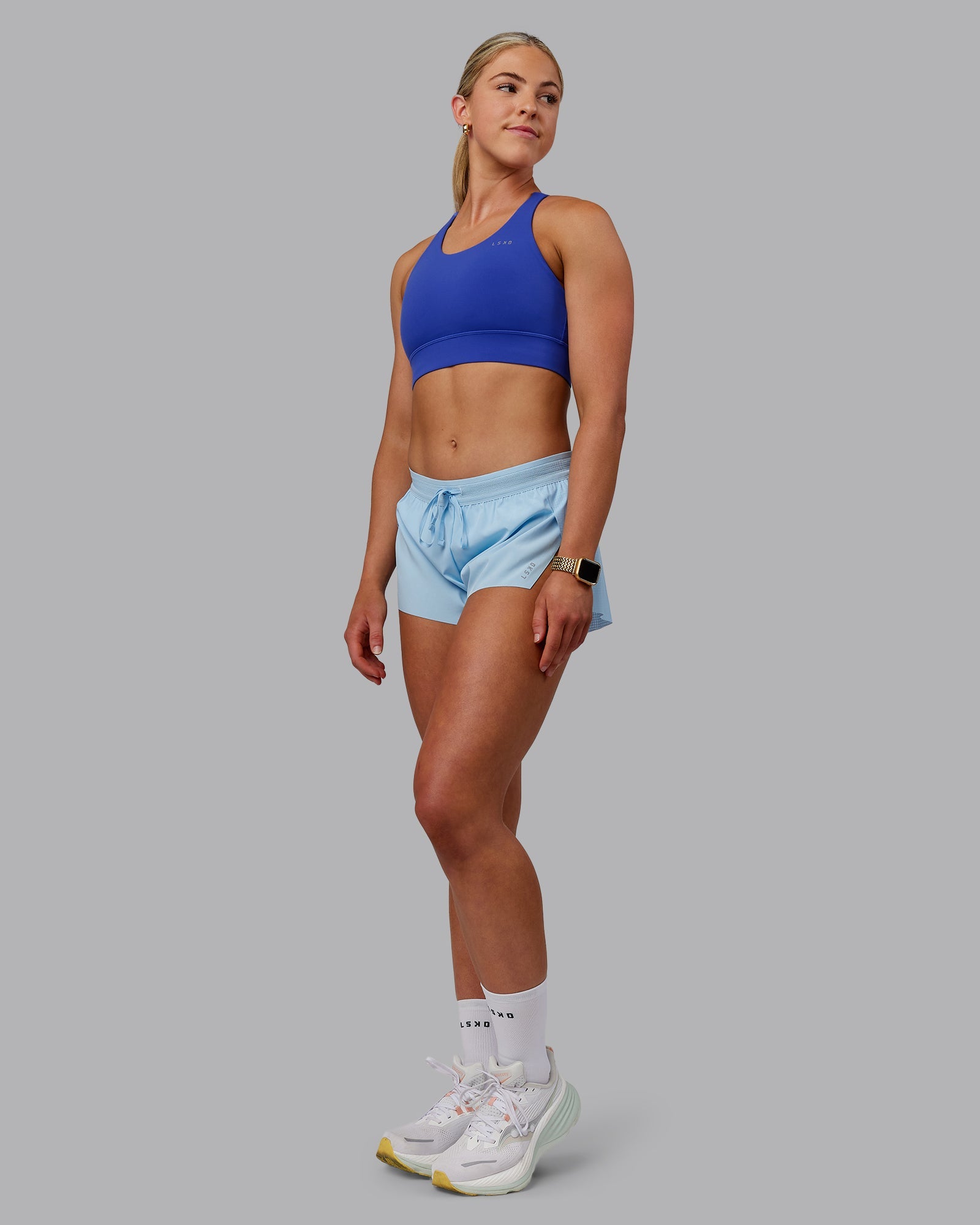 Accelerate 3 Running Shorts for Men - Breathable Quick-Dry Athletic Shorts with Pockets | Glacial Blue | Perfect for Jogging, Gym Workouts & Outdoor Sports