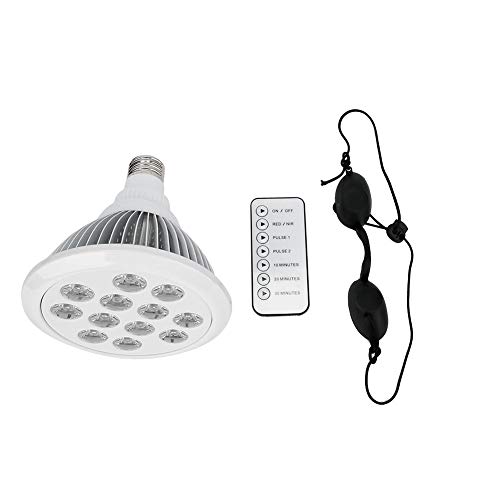 24W LED Red Light Therapy Lamp for Pain Relief & Beauty - Physiotherapy Device for Muscle Recovery, Skin Care, and Relaxation at Home or Spa