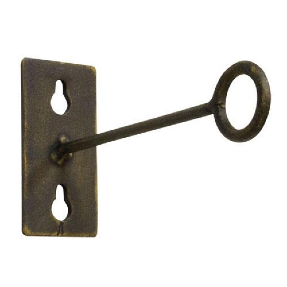 Round Wall Bracket - Heavy Duty Metal Shelf Bracket for Home & Office Organization - Perfect for Floating Shelves, Bookshelves, and Display Shelves