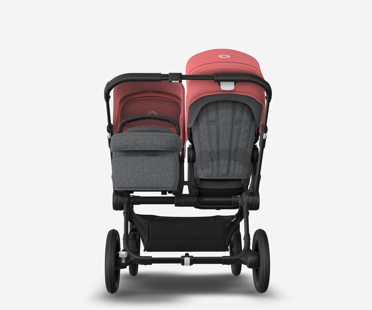 Bugaboo Donkey 5 Twin Stroller - Premium Double Baby Stroller for Twins with Adjustable Seats, Lightweight Foldable Design - Perfect for City Walks, Shopping & Travel