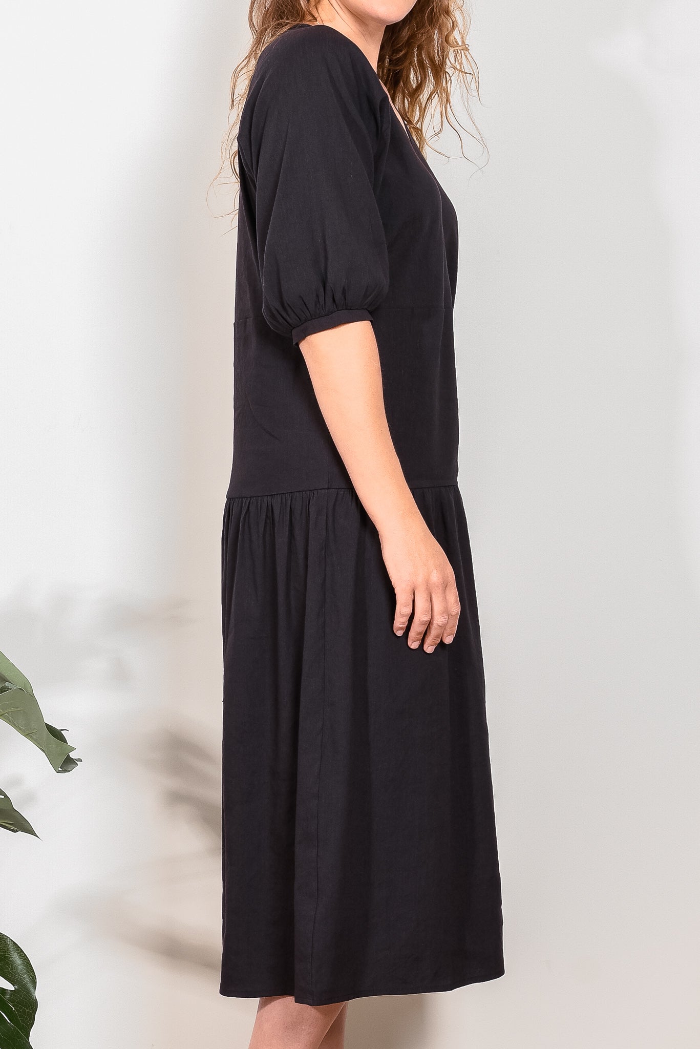 Sophie Tier Linen Dress for Women - Flowy Summer Maxi Dress with Adjustable Straps | Perfect for Beach Vacations, Brunch Dates & Boho Chic Outfits