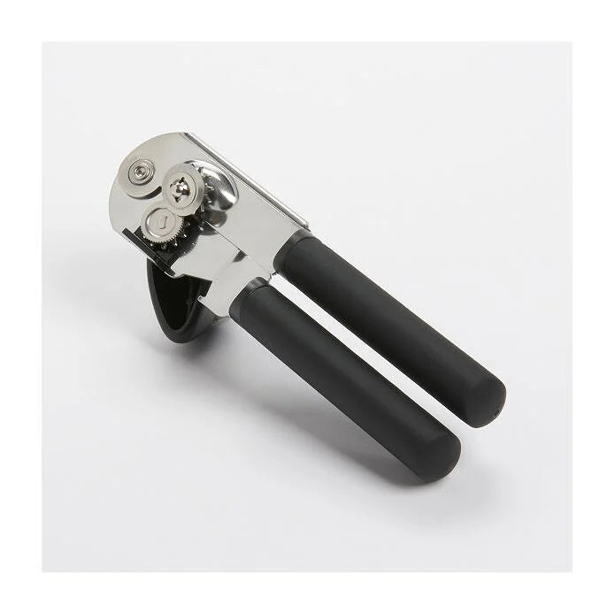OXO Soft Handled Can Opener - Effortless & Comfortable Kitchen Tool for Smooth Can Opening | Perfect for Home Cooking, Camping & Emergency Preparedness