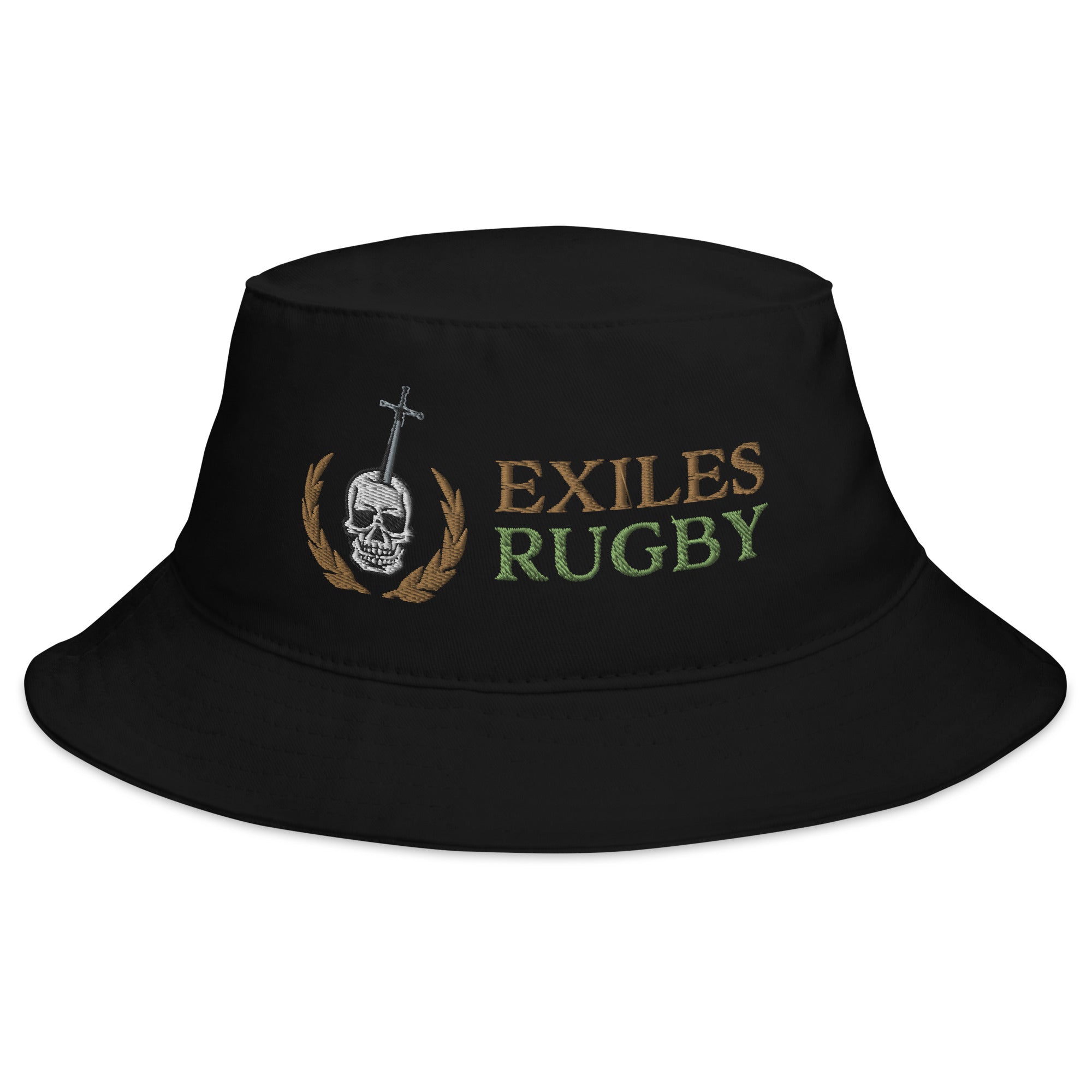 Exiles RFC Bucket Hat for Men & Women - Adjustable Sun Hat for Outdoor, Fishing, Hiking & Beach - UV Protection & Breathable Cotton