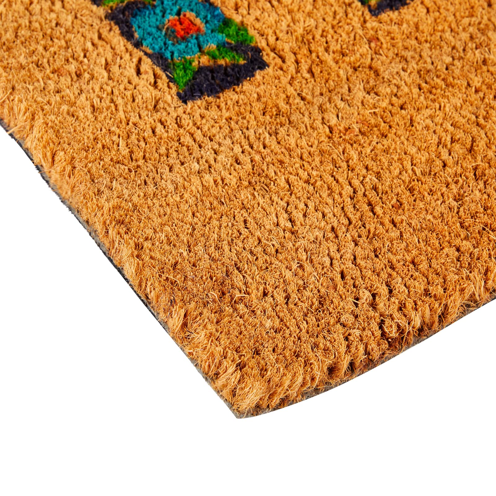 Juvale Non-Slip Coco Coir Front Door Welcome Mat - 17 x 30 Inch Durable Indoor Outdoor Rug for Home, Porch, Entryway - Natural Eco-Friendly Doormat for High Traffic Areas, All Weather Use