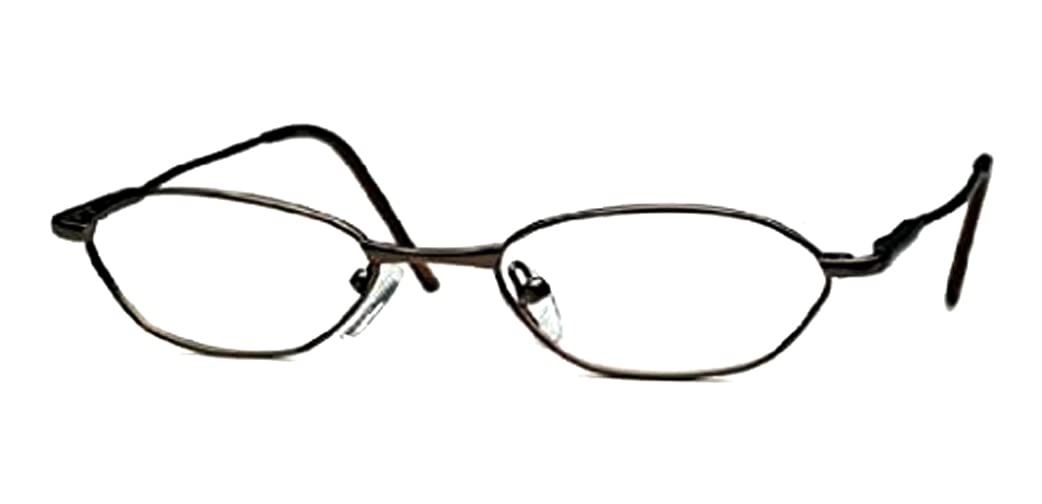 Multi-View Computer Reading Glasses Model 20 - Brown Lens +1.25 Strength - Perfect for Office Work, Reading & Screen Time