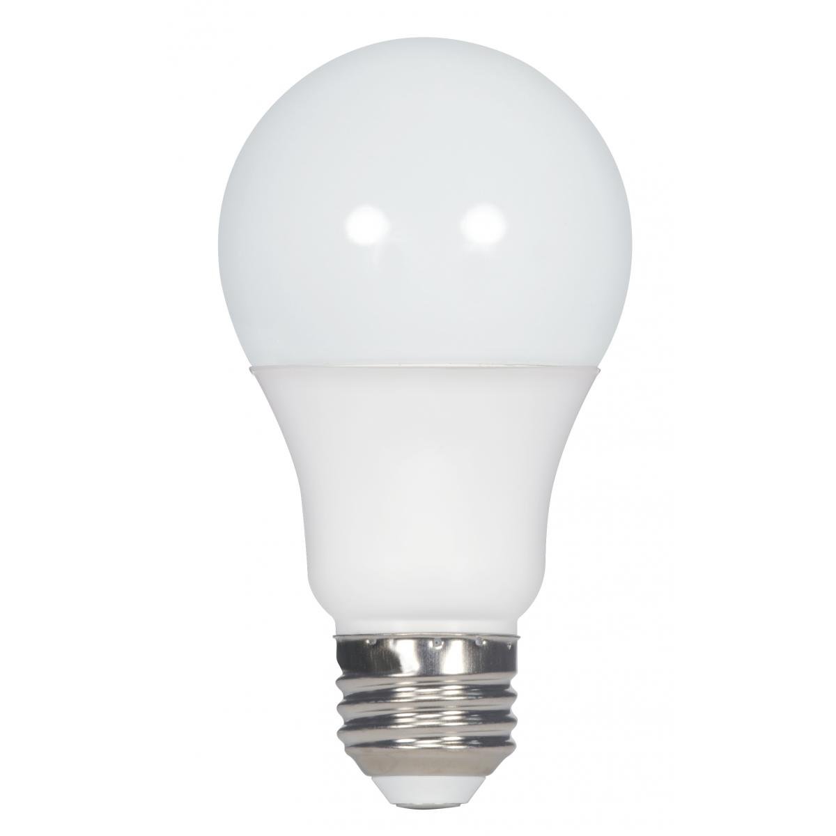 Satco S29812 11W A19 LED Light Bulb - 4000K Cool White, Frosted, E26 Medium Base, 220° Beam Angle - Dimmable for Home, Kitchen, Garage, Office & Restaurants (Pack of 24) - Energy Efficient Lighting Solution for Indoor & Commercial Spaces