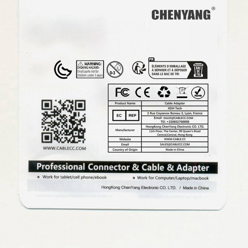 Mini DP to DP Adapter 4K 60Hz - 3pcs Set for PC Laptop TV