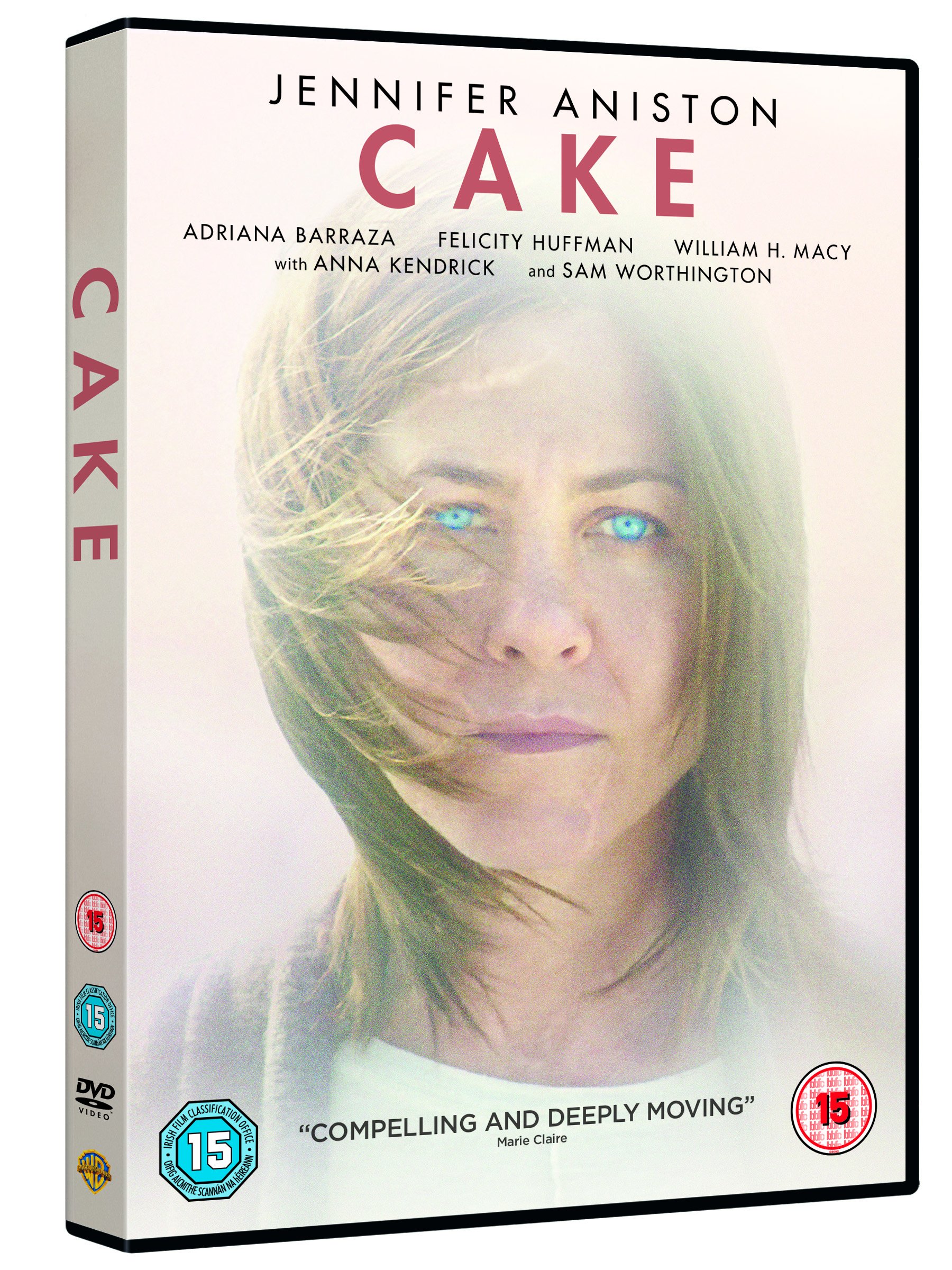 Cake [DVD] [2015] - Jennifer Aniston Drama Movie | Emotional Story of Grief & Recovery | Perfect for Movie Nights & Drama Lovers