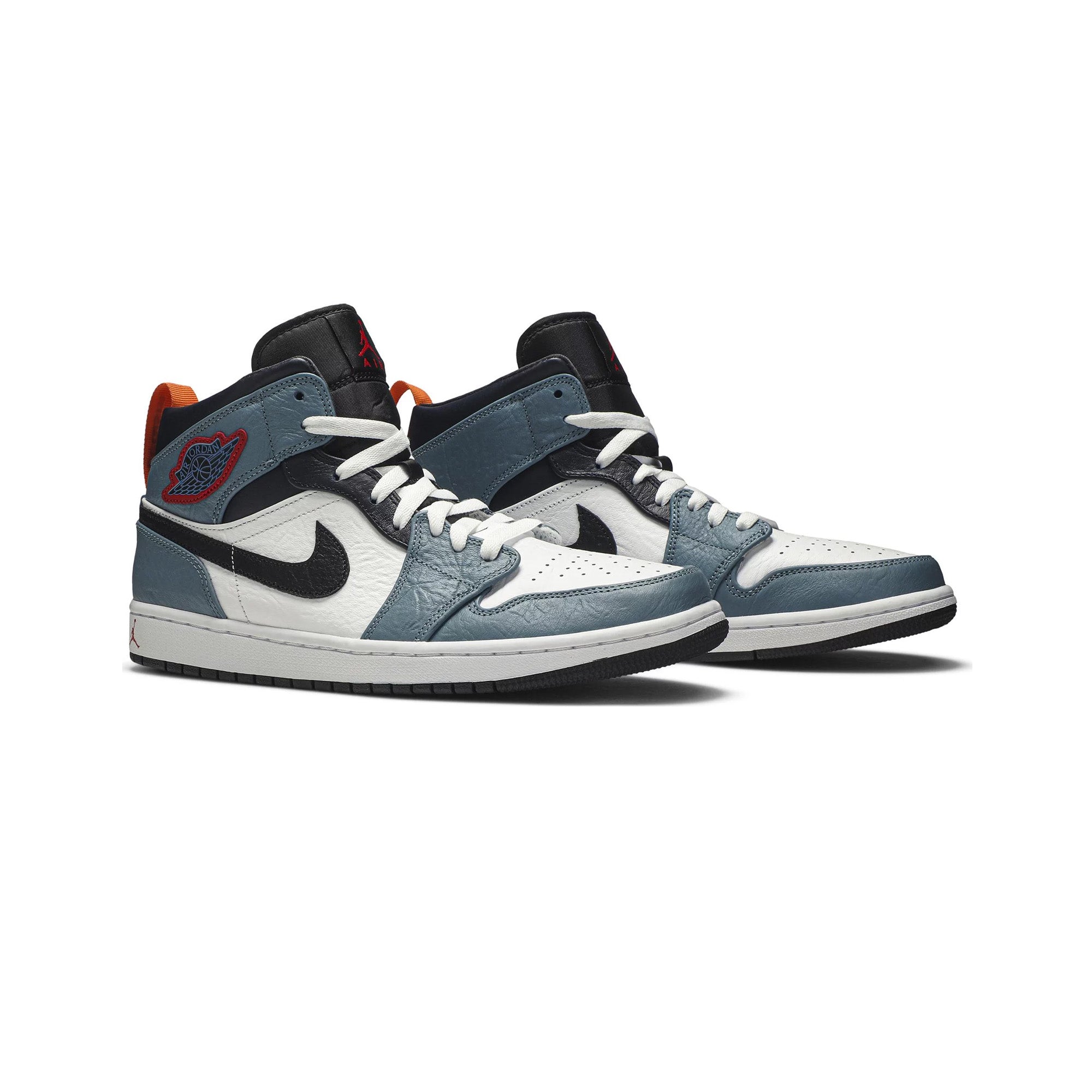 Air Jordan 1 Mid 'Fearless Facetasm' Sneakers - New Men's Basketball Shoes - Limited Edition High-Top Trainers for Streetwear & Casual Style - Perfect for Basketball, Gym, and Urban Fashion