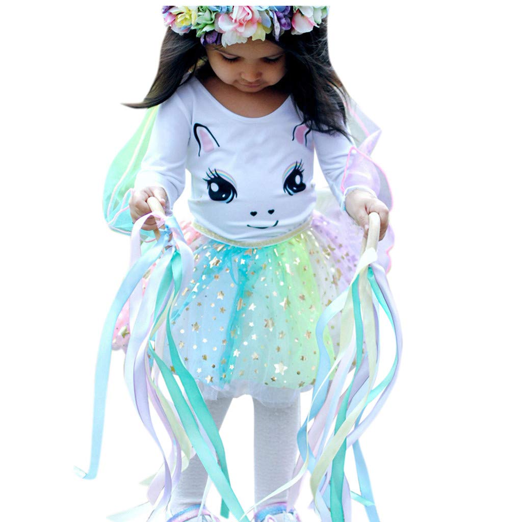 WoYii Rainbow Ribbon Rings for Kids - Wooden Hand Kites with Bells, Musical Wooden Toys for Outdoor Play, Beach Trips & Birthday Gifts - Perfect for Dance, Movement Activities & Sensory Development