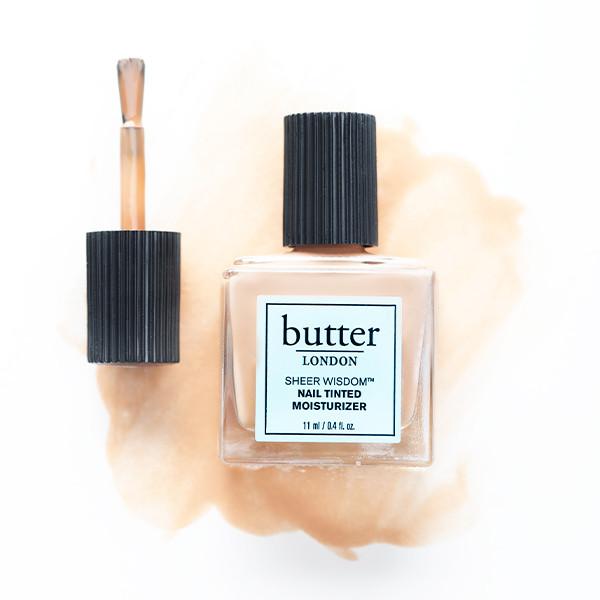 Butter LONDON Sheer Wisdom Nail Tinted Moisturizer - Lightweight Nail Care with Hydrating Formula for Healthy Nails | Perfect for Daily Use, Manicures & Natural Nail Enhancement