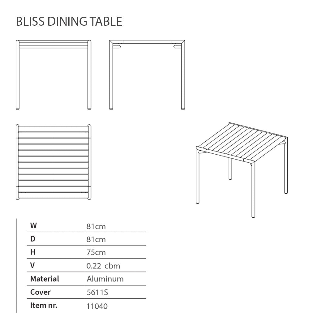 Modern Bliss Square Dining Table Set with 4 Armchairs - Perfect for Small Spaces, Kitchen, Breakfast Nook & Apartment Dining
