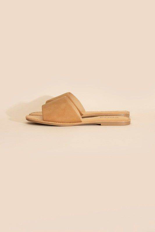 Airway S Flat Slides - Comfortable & Stylish Women's Sandals for Summer, Beach, and Casual Wear