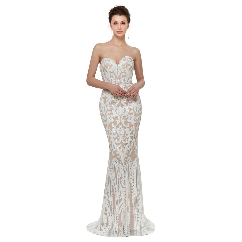 Elegant Leyidress Women's Mermaid Bridesmaid Dress - Formal Evening Gown for Prom, Party & Special Occasions | Perfect for Weddings, Galas & Cocktail Events