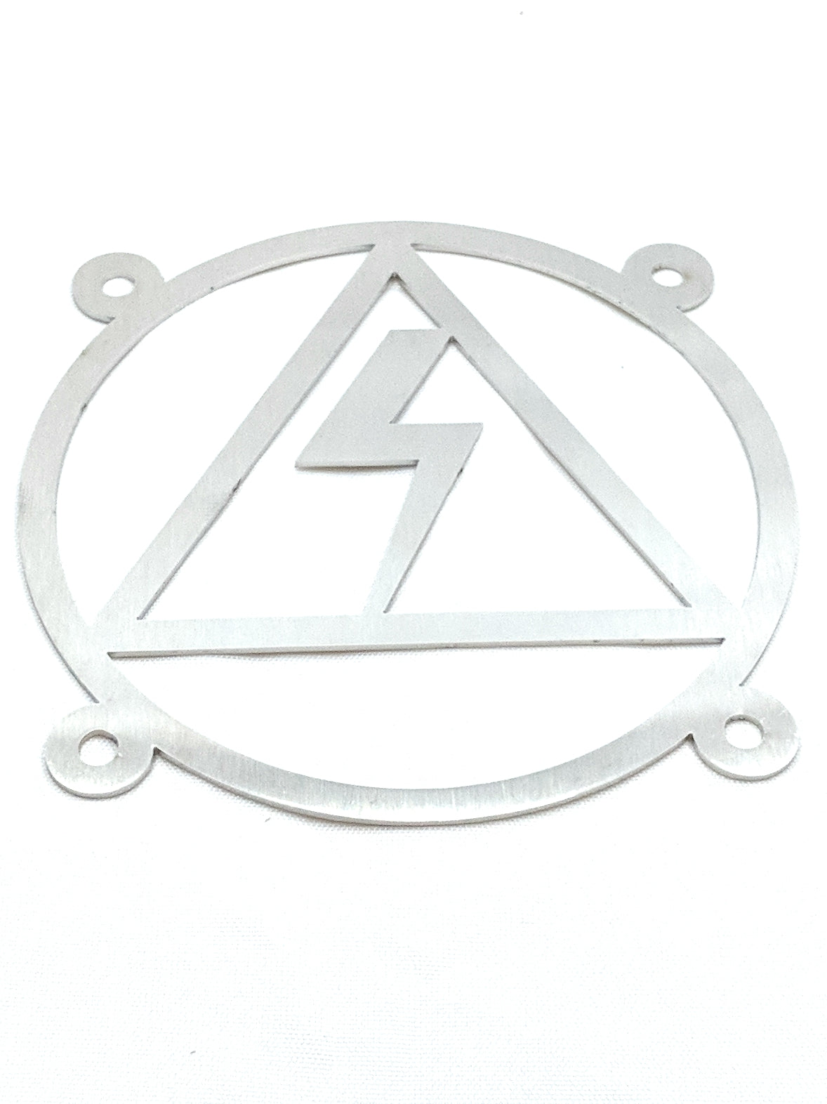 PcToys Grill Maxx 92mm Lightning Metal Fan Grill - High Performance Cooling for PC Cases, Gaming Rigs & Computer Builds - Perfect for Enhanced Airflow and Aesthetic PC Mods