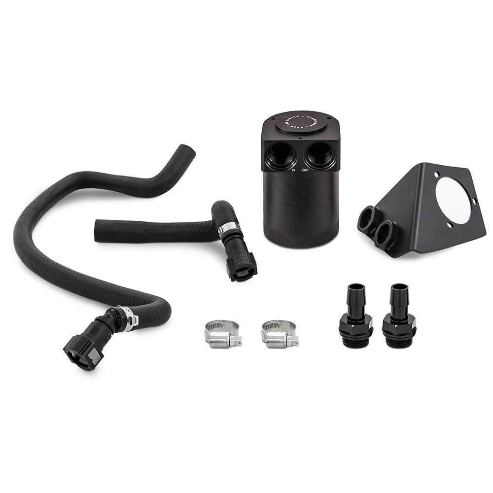 MMBCC-C8-20 Baffled Oil Catch Can Kit for Chevrolet C8 Corvette 2020-2024 (Coupe & Targa) - Reduces Engine Sludge & Improves Performance - Perfect for Track Days & High-Performance Driving