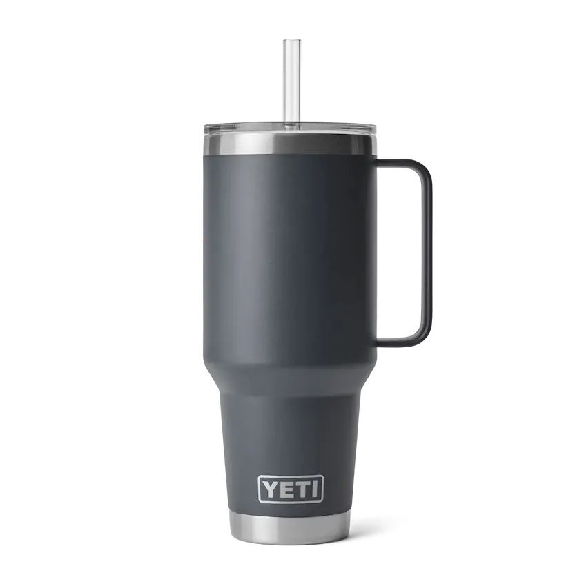 Yeti Rambler 42 oz Stainless Steel Insulated Straw Mug - Keeps Drinks Cold for Hours, Perfect for Outdoor Adventures, Camping, and Travel