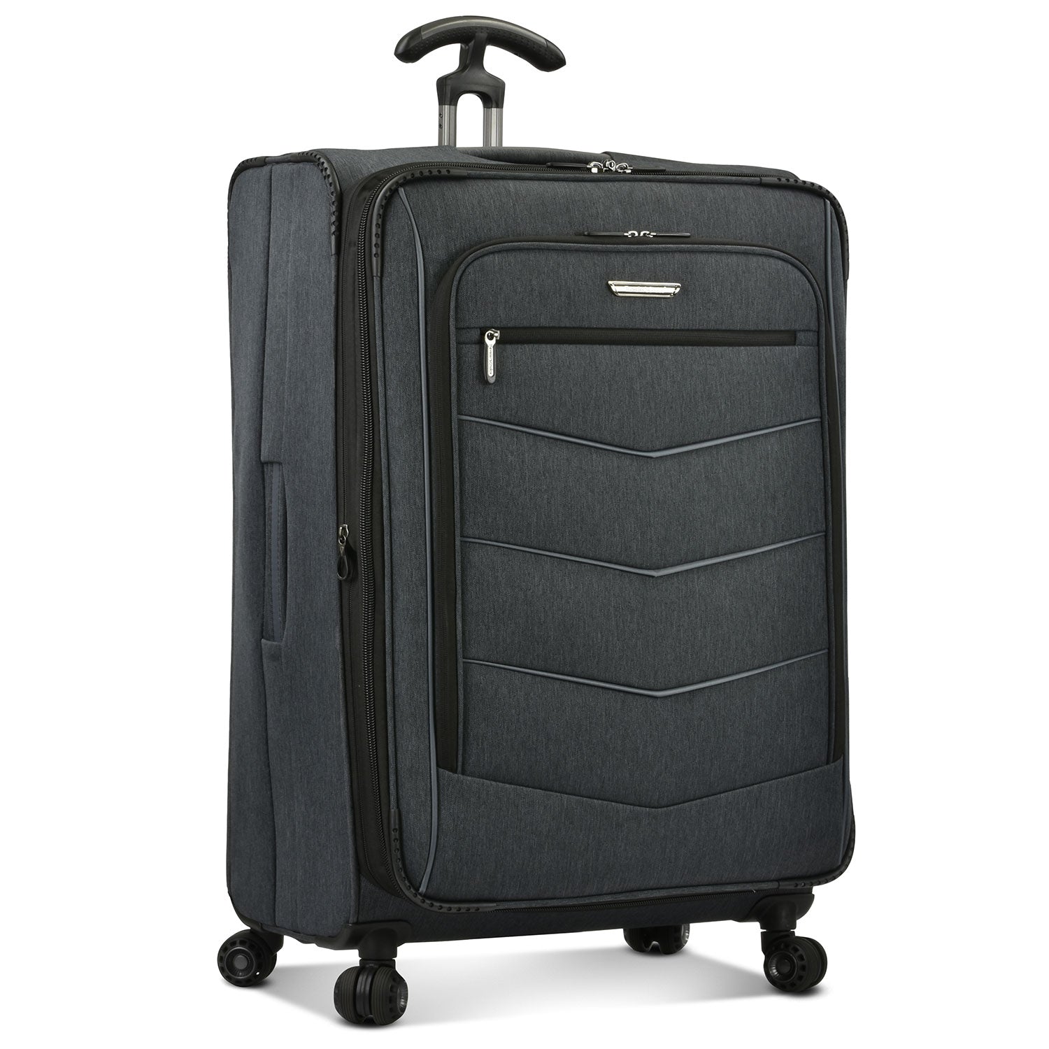Silverwood Softside 3-Piece Expandable Luggage Set with Spinner Wheels - Lightweight Suitcase for Travel, Business Trips & Family Vacations