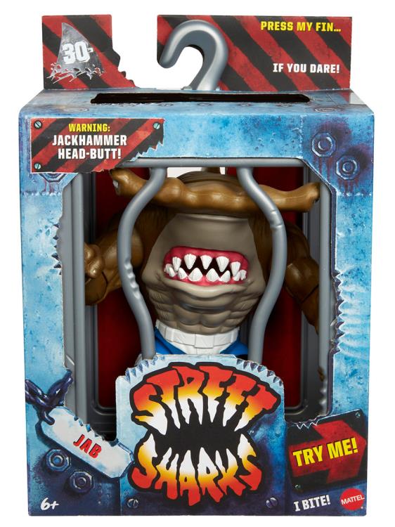 Street Sharks 30th Anniversary Jawsome Jab Action Figure - Collectible Toy for Kids & Adults - Perfect for Display, Play & 90s Nostalgia