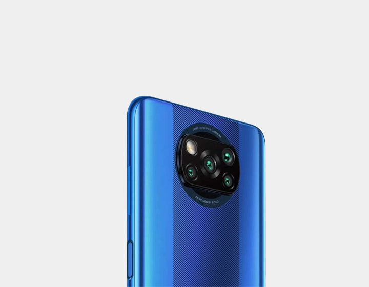 Xiaomi Poco X3 NFC 64GB 6GB RAM Unlocked Smartphone - Cobalt Blue | GSM LTE Dual SIM | 120Hz Display | 5160mAh Battery | Perfect for Gaming, Streaming & Daily Use