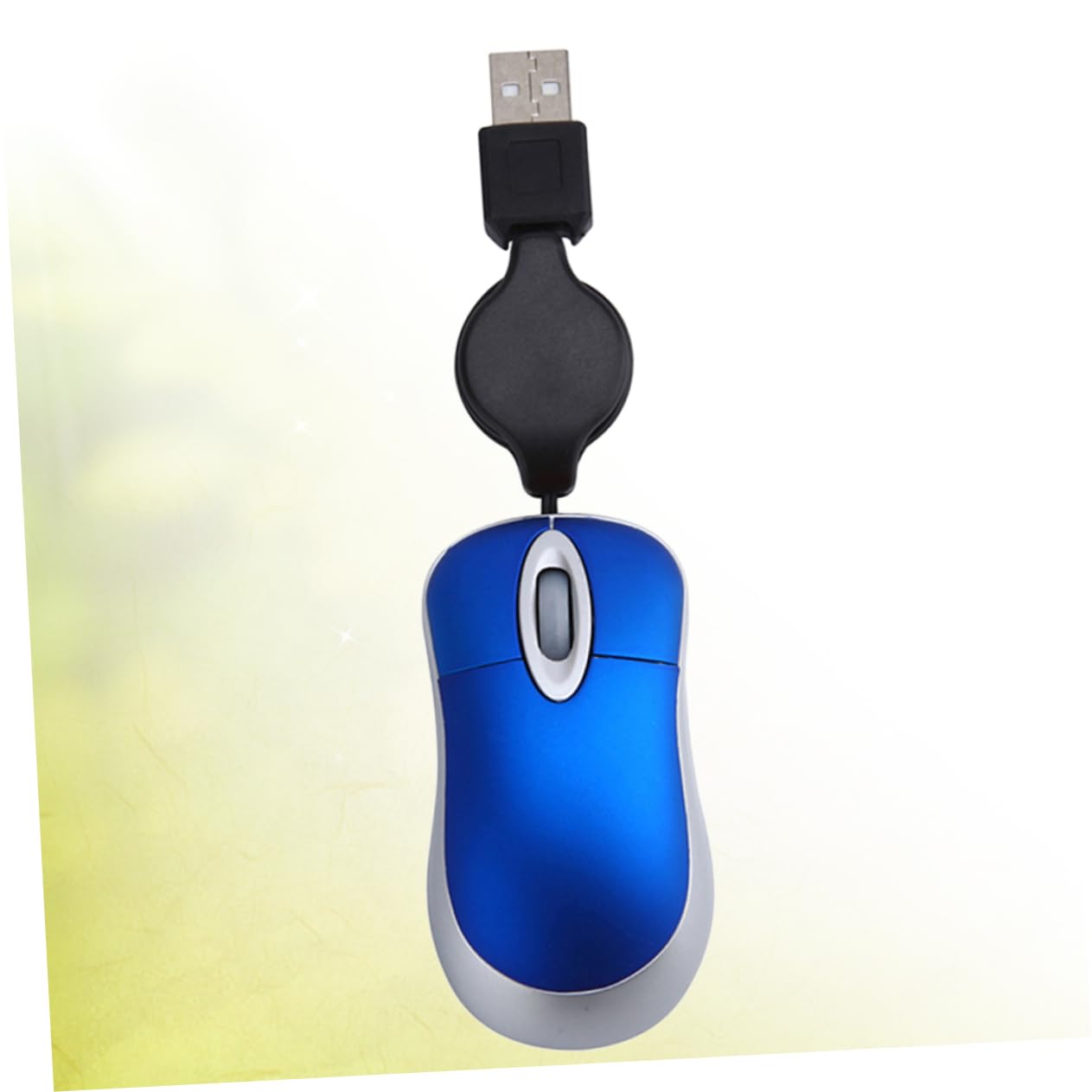 Gadpiparty 3pcs Mini USB Wired Mouse - Mute, Retractable Cable, Compact Design for Laptop, Travel & Office Use
