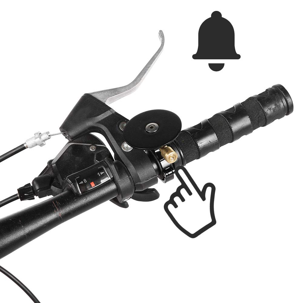 **Loud Detachable Bike Horn for Mountain Bikes - Clear Sound, Easy Installation on Handlebars - Perfect for Commuting, Cycling Safety & Outdoor Adventures**
