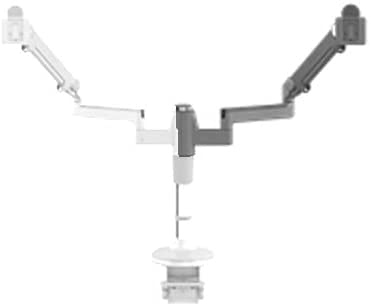 Humanscale M/Flex M2 Addon Arm Bracket (Silver) - Expand Your Workspace with 2nd, 3rd, 4th Monitor Arm for M2 M/Flex System | Perfect for Multi-Screen Office Setup & Ergonomic Workstations