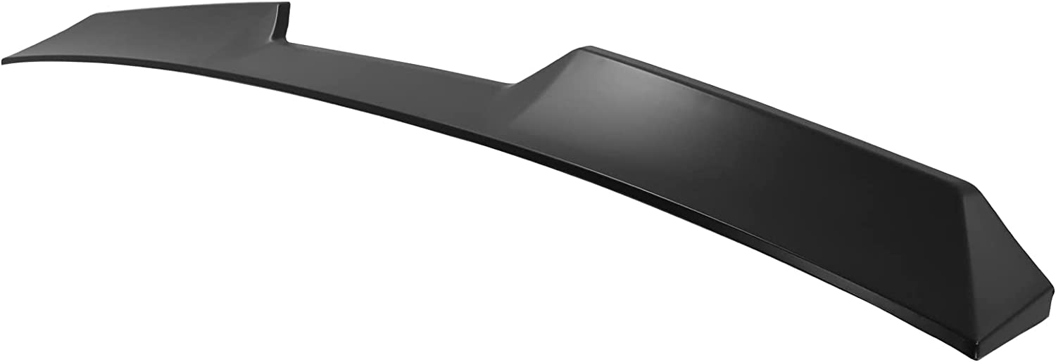 2022-2024 Subaru WRX Roof Spoiler - Unpainted Black ABS Plastic V-Style Rear Window Visor Wing Lip | Aerodynamic Car Accessory for Enhanced Style & Performance