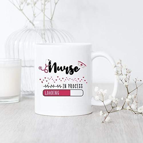 11OZ Funny Nursing Student Coffee Mug - 'Nurse In Process' Ceramic Cup for Nurses & Medical Students - Perfect for Hospitals, Study Sessions & Gifts