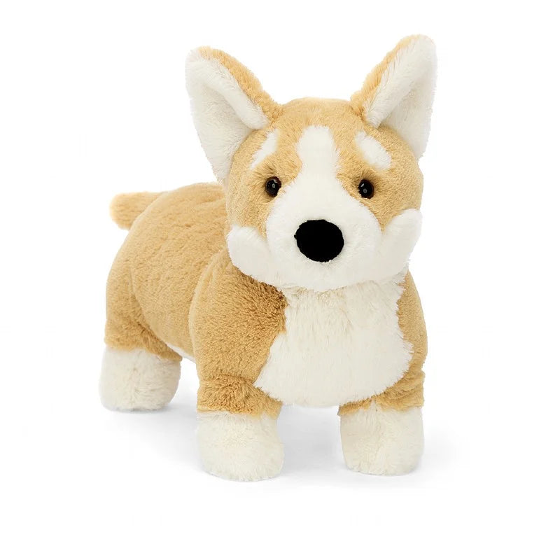 Jellycat Betty Corgi Plush Toy - Soft & Cuddly Stuffed Animal Dog for Kids & Adults | Perfect Gift for Birthdays, Valentine's Day & Nursery Decor