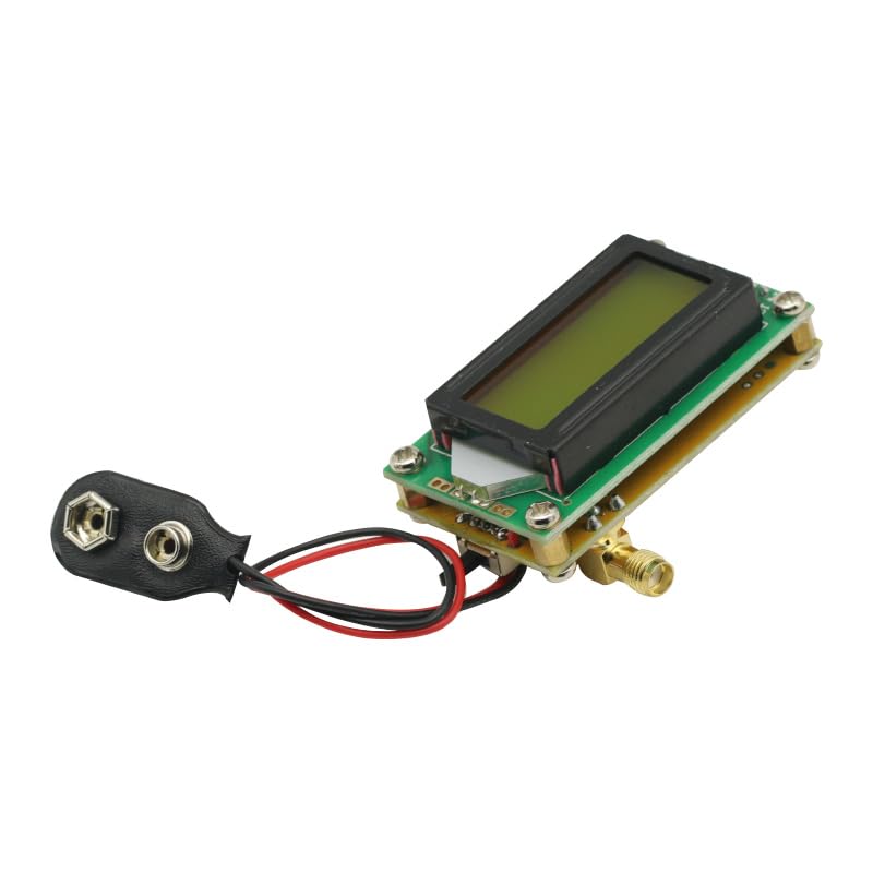 1PCS RF 1-500 MHz Frequency Counter Meter Board with LCD Display for Ham Radio Kit - Accurate Signal Measurement for Amateur Radio, Electronics Testing & DIY Projects