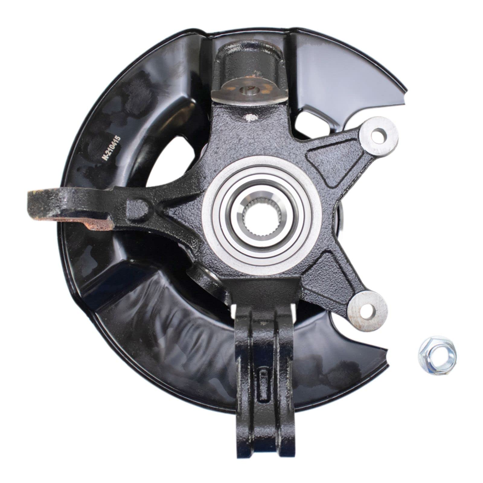 Honda Pilot Front Wheel Bearing & Hub Assembly with Knuckle RH - Replacement Part for 2003-2022 Models | Perfect for Off-Roading, Daily Commuting & Winter Driving