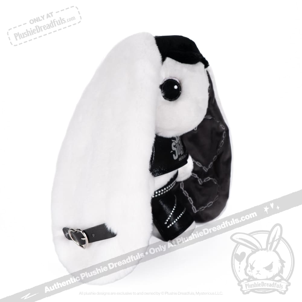 Goth Girl Plushie Dreadfuls - Soft Gothic Stuffed Doll for Alternative Fashion Lovers | Perfect for Bedroom Decor, Halloween Gifts & Emo Aesthetic Collections