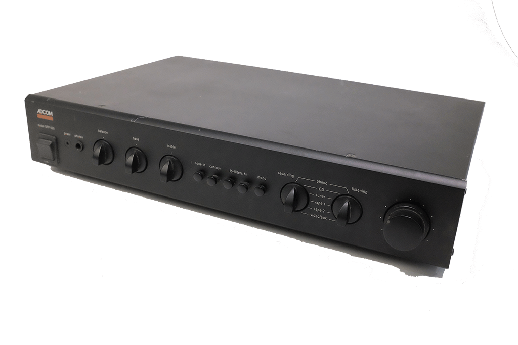 Adcom GFP 555 High-End Home Theater Preamplifier - Audiophile Stereo Preamp for Music & Movie Sound Systems - Perfect for Home Theater Setup & Hi-Fi Audio Listening