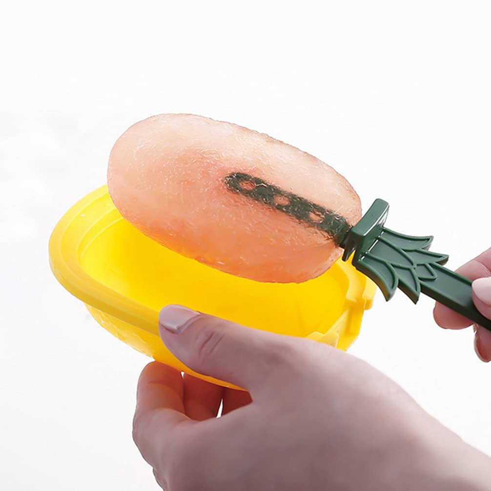 DOITOOL 3-Piece Fruit-Shaped Popsicle Molds Set with Lids - DIY Ice Cream & Popsicle Maker for Homemade Treats - Perfect for Summer Snacks, Kids Parties, and Healthy Frozen Desserts
