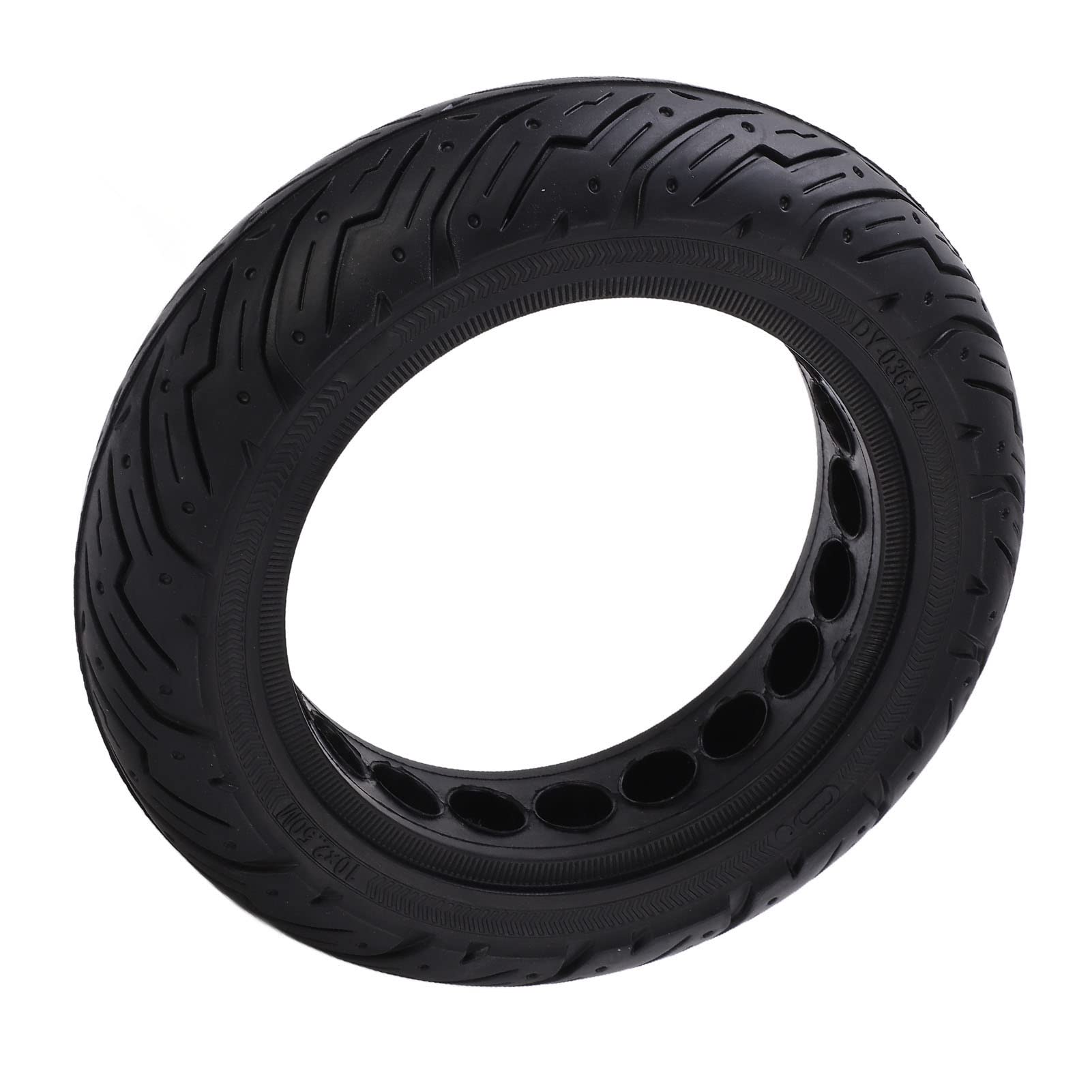 10x2.50 Electric Scooter Tire - Puncture Proof Solid Rubber Tire with 100kg Weight Capacity & Shock Absorption for G30 Scooters - Perfect for Commuting, Urban Travel & Last-Mile Delivery