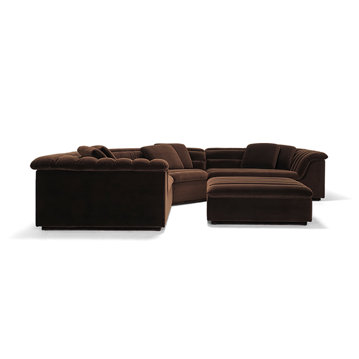 3 Piece Modular Sofa Set - Modern Floating Design (Avalon Piccolo) for Living Room, Lounge & Office Spaces