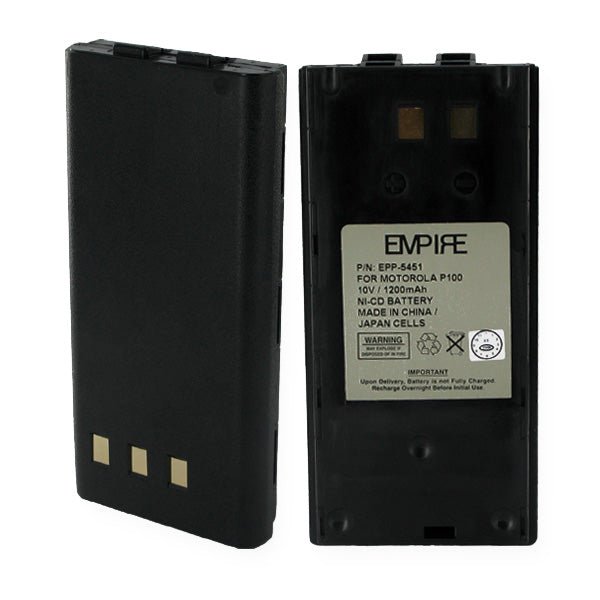 Motorola NTN5415A Replacement Battery for Two-Way Radios - Long-Lasting Power for Motorola Walkie Talkies (Ideal for Construction, Security & Outdoor Adventures)