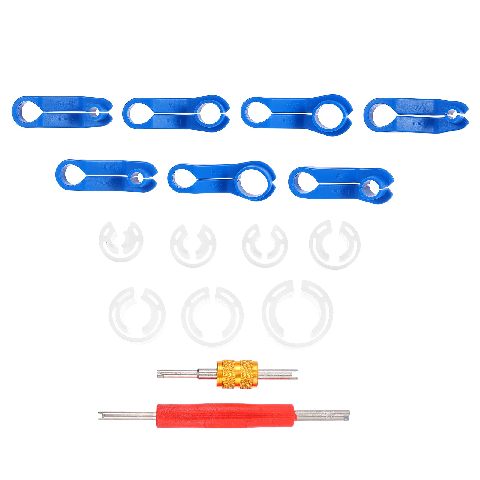 16pcs Fuel Line Removal Tool for Car AC Repair - Automotive Cooler Maintenance