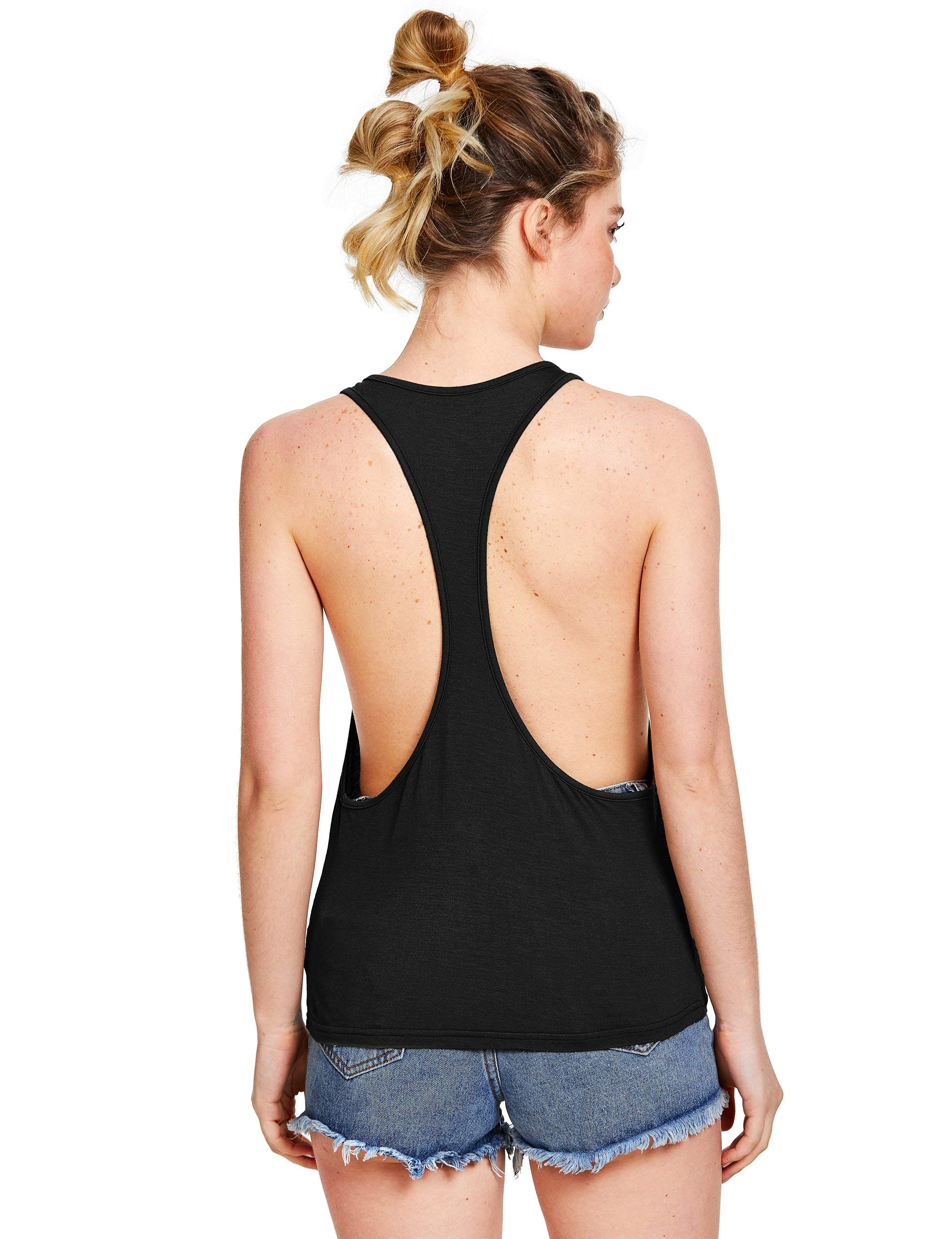 THE BLAZZE Women's Workout Tank Top - Sleeveless Backless Gym Vest for Yoga, Running & Fitness - Breathable Activewear for Women - Perfect for Yoga Class, Jogging & Gym Training