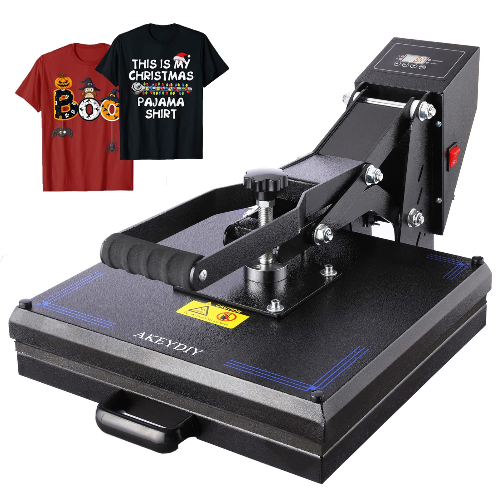 15x15 Inch Digital Heat Press Machine for T-Shirts - Sublimation Transfer Printing & Crafting - Easy to Use for DIY Apparel, Mugs, Hats & More