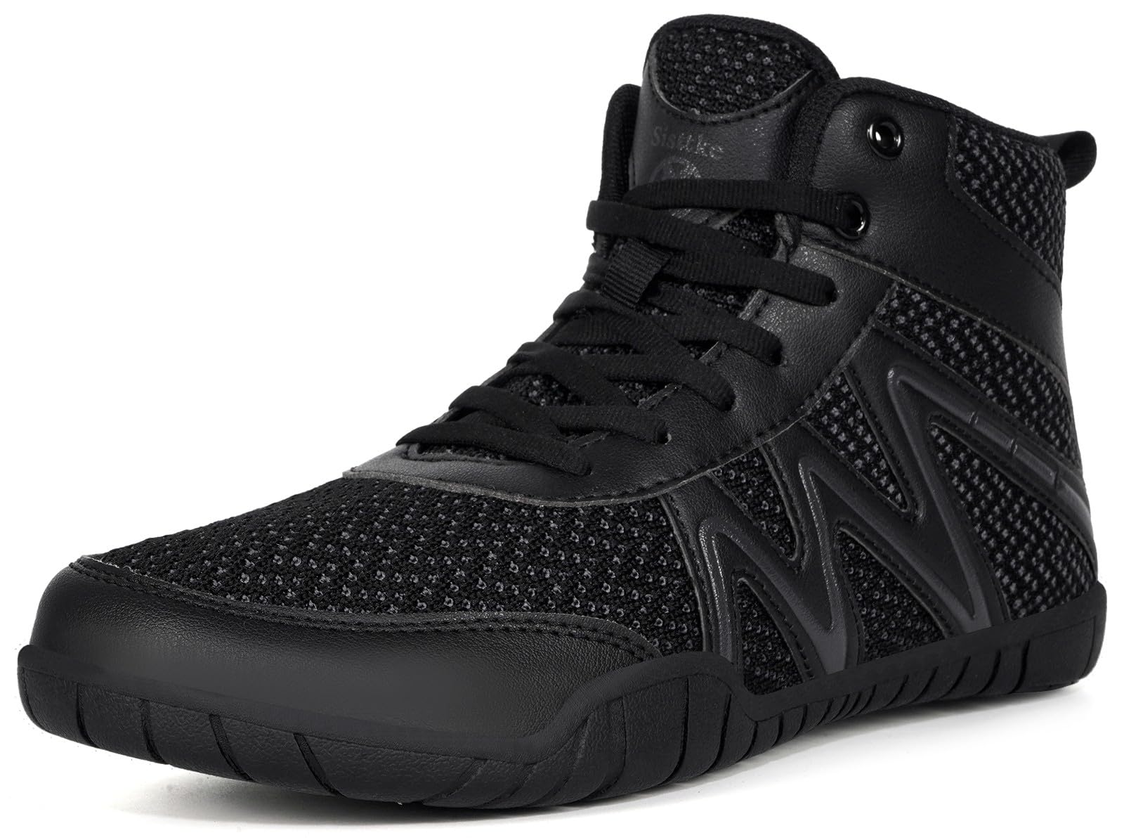 Men's Wrestling Shoes - Lightweight Boxing & Fitness Sneakers with Zero Drop Sole for Training, MMA, and Gym Workouts