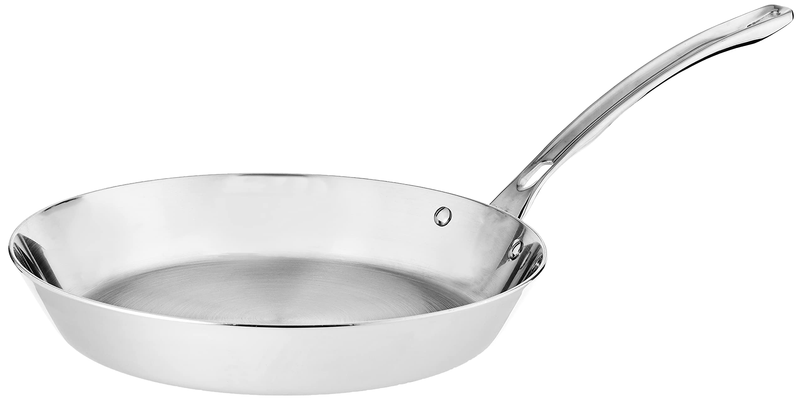 Viking 3-Ply Non Stick Frying Pan - 12 Inch Stainless Steel Skillet with Stay-Cool Handle, Oven Safe & Dishwasher Safe Cookware for Sautéing, Frying & Baking - Perfect for Home Kitchen & Professional Use