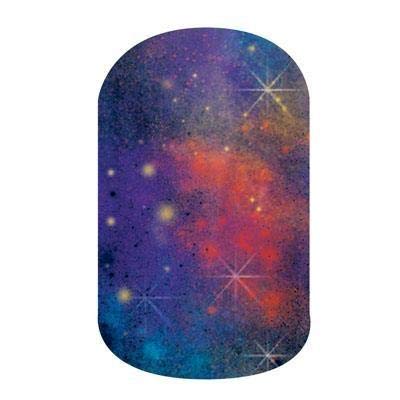 Galactic Nail Wraps - Half Sheet Nail Stickers | Jamberry Nail Wraps for Women | Easy DIY Nail Art for Parties, Weddings & Special Occasions