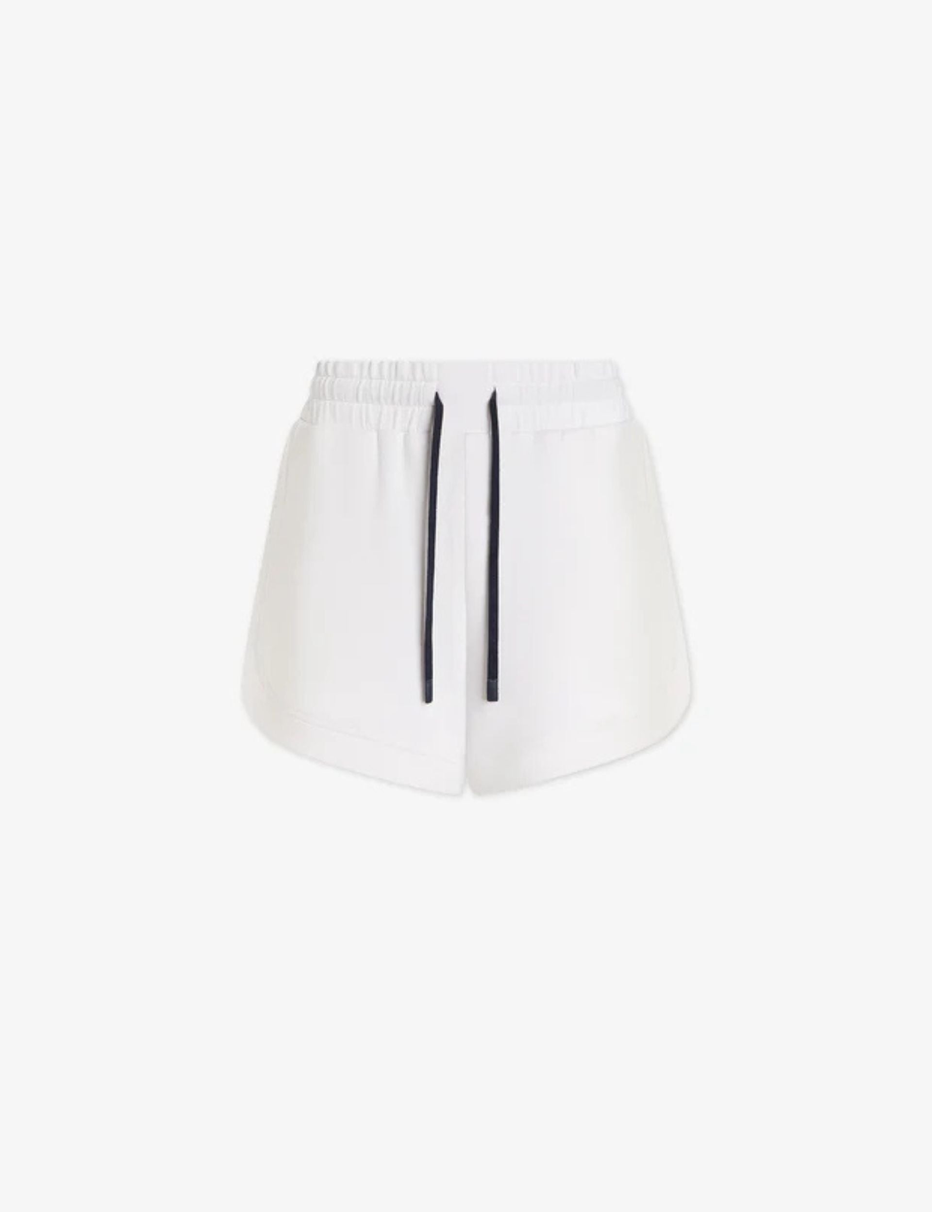 Ollie High Waisted Shorts 3.5 Inch Inseam - White | Women's Stretchy Denim Shorts for Summer, Casual Wear & Beach Outfits